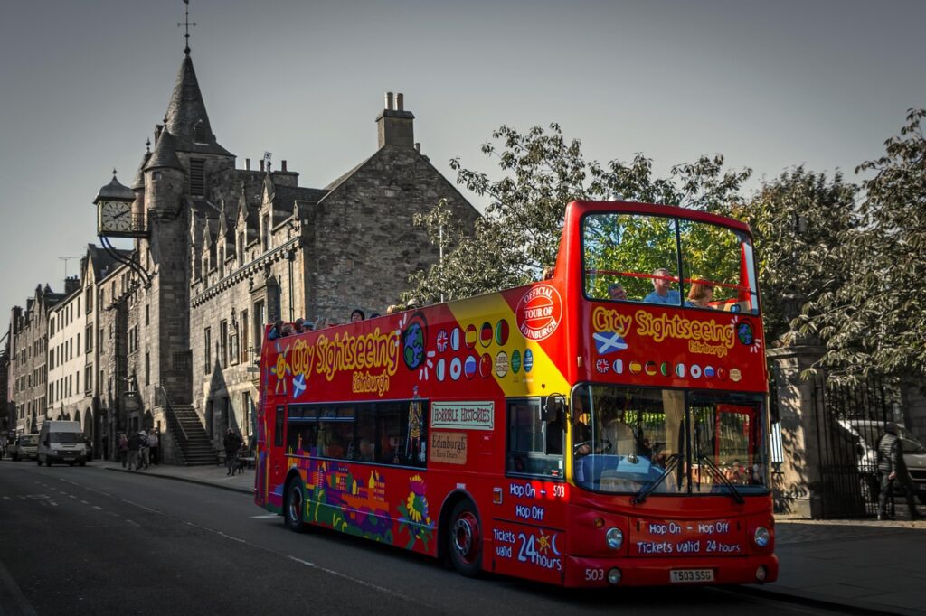El bus turístico de Edimburgo está incluido en la tarjeta Royal Edinburgh Ticket
